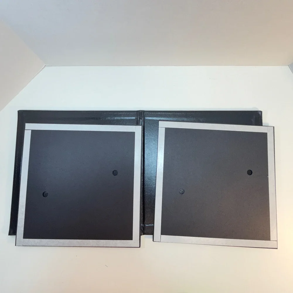 Carnival Photo Album Black The Fun‎ Ships Cruise Souvenir Faux Leather Frame
